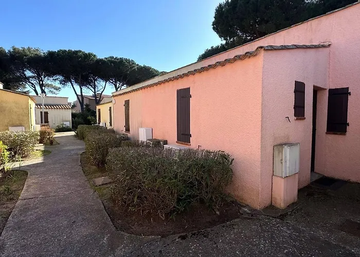 Mitoyenne Climatisee Avec Piscine, 4 Pers, Parking - Fr-1-607-210 Agde